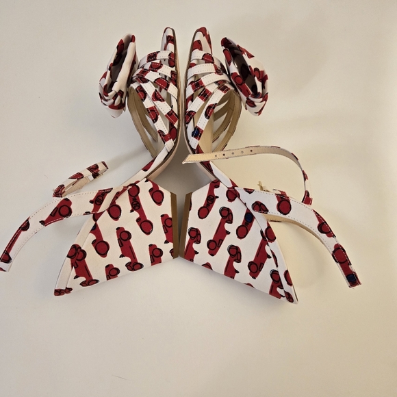 NWOT Kate Spade rare Ivana wedge sandals, size 9 - Picture 6 of 14